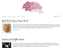 Tablet Screenshot of busybeingjennifer.com
